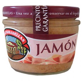 Pate de jamon CASA TARRADELLAS frasco 125 grs